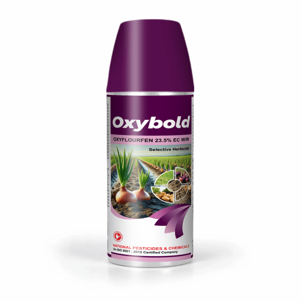 Oxybold Oxi Bold – Oxyfluorfen 23.5% EC Herbicide | Broad-Spectrum Weed Control for Soybean, Cotton & Groundnut - Image 1